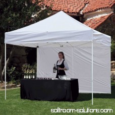 Z-Shade 10 Foot White Peak Instant Canopy Tent Taffeta Sidewall Accessory Only